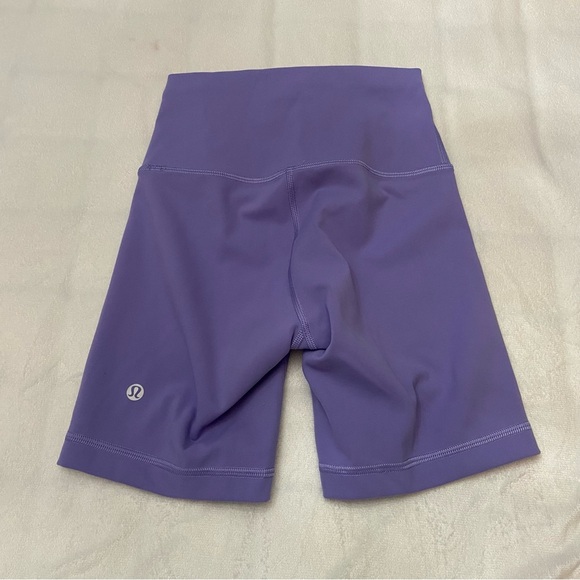 Lululemon Wunder Train High-Rise Short 6" Dark Lavender 2247 - Picture 6 of 10